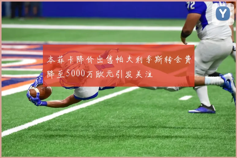 本菲卡降价出售帕夫利季斯转会费降至5000万欧元引发关注